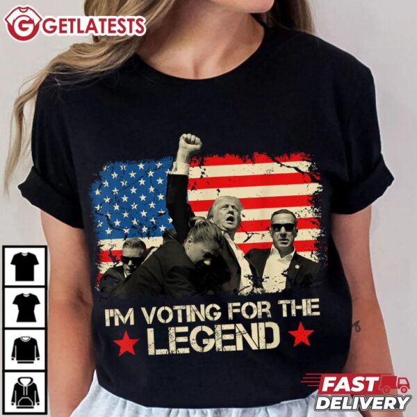 I'm Voting For The Legend Trump Failed Assassination T Shirt (2)