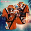 Baltimore Orioles Sea Breeze Hawaiian Shirt