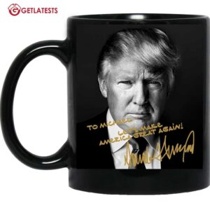 Trump Let's Make America Great Again Custom Name Mug (1)