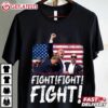 Trump Fight Fight Fight God Bless Trump T Shirt (1)