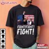 Trump Fight Fight Fight God Bless Trump T Shirt (2)