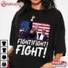 Trump Fight Fight Fight God Bless Trump T Shirt (3)