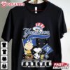 Charlie Brown and Snoopy New York Yankees Forever T Shirt (1)