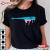 The Bat Rack Baseball Bat with Sprinkles Drip T Shirt (3)