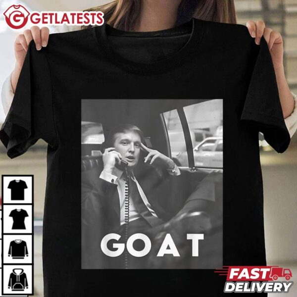 Funny Retro Trump GOAT T Shirt (3)