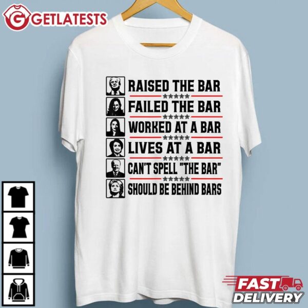 Pro Trump Raised The Bar Funny Political T Shirt (1)