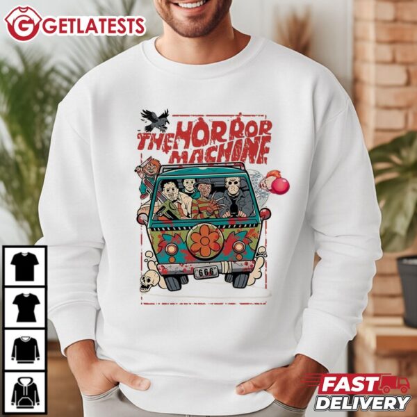 The Horror Machine Halloween T Shirt (4)