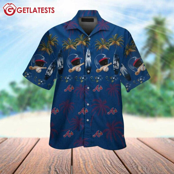 Atlanta Braves MLB Palmtree Baseball Hawaiian Shirt