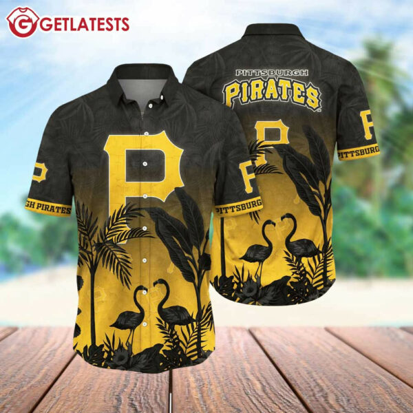 Pittsburgh Pirates MLB Flamingo Summer Hawaiian Shirt