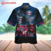 Minnesota Twins Baseball Palm Tree Hawaiian Shirt