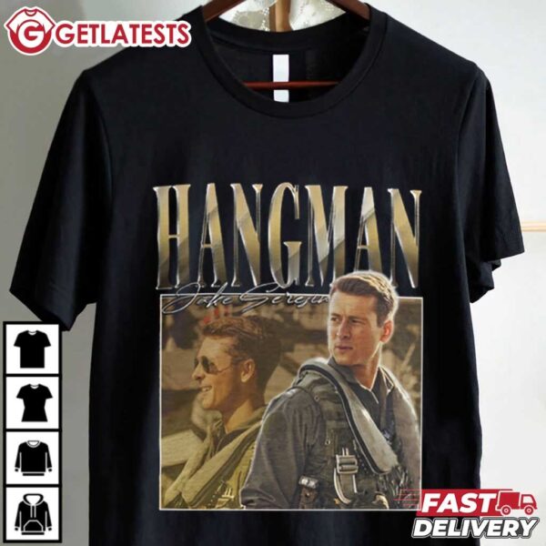 Jake Seresin Hangman Top Gun T Shirt (1)