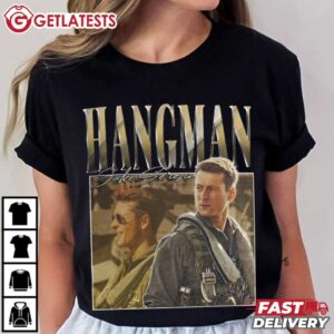 Jake Seresin Hangman Top Gun T Shirt (3)