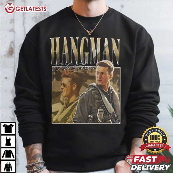 Jake Seresin Hangman Top Gun T Shirt (4)