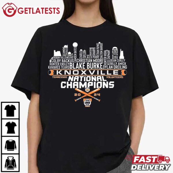 Tennessee Volunteers 2024 Baseball National Champions T Shirt (3)