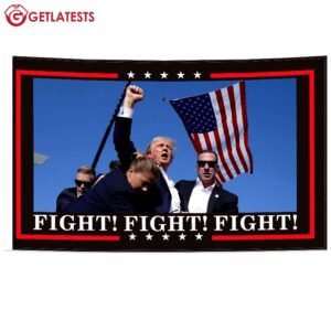 Trump Assasination Attempt Flag