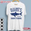 Quint's Shark Fishing 1975 Retro T Shirt (1)