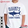 Quint's Shark Fishing 1975 Retro T Shirt (2)