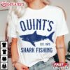 Quint's Shark Fishing 1975 Retro T Shirt (3)