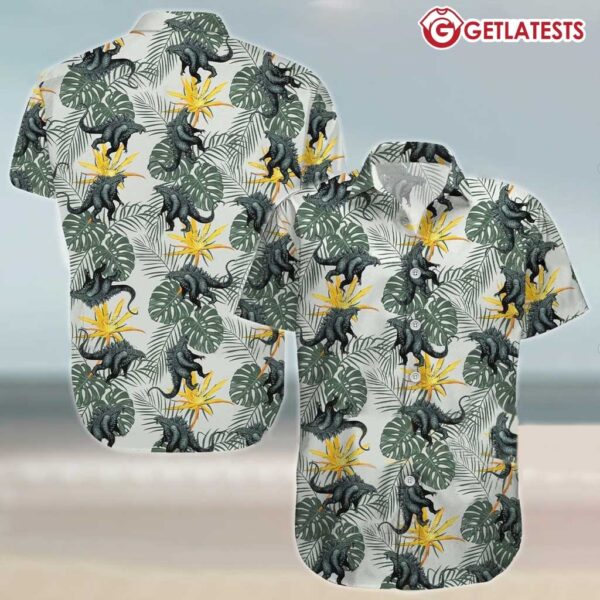 Godzilla Summer Beach Hawaiian Shirt