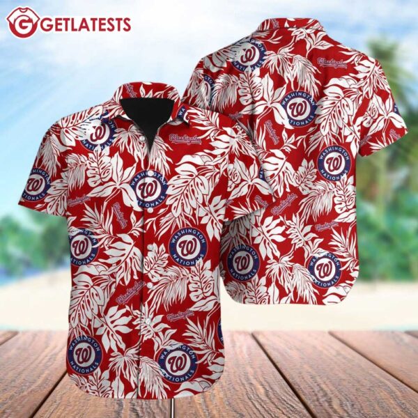 MLB Logo Washington Nationals Hawaiian Shirt