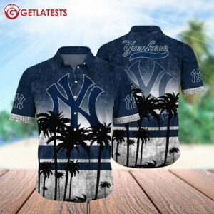 New York Yankees MLB Palm Tree Summer Hawaiian Shirt