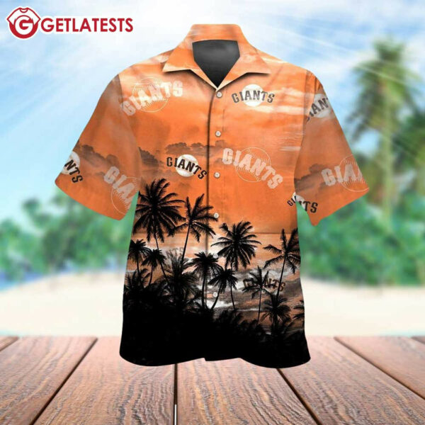 San Francisco Giants MLB Palm Tree Summer Hawaiian Shirt