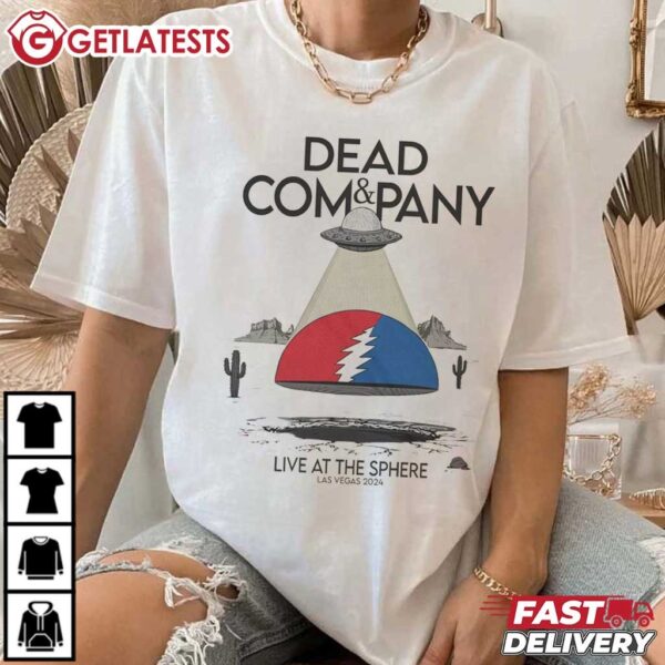 Dead & Company Live at The Sphere Las Vegas 2024 T Shirt (3)