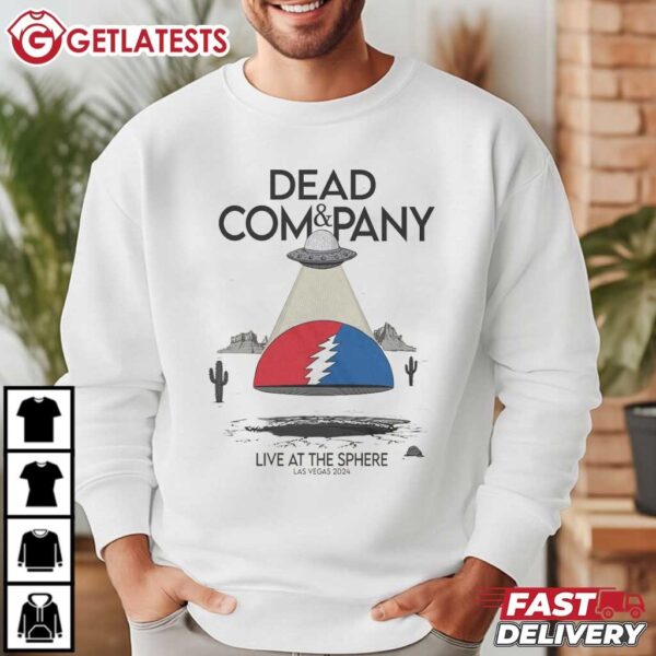 Dead & Company Live at The Sphere Las Vegas 2024 T Shirt (4)