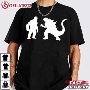 Kong and Godzilla King of Strength T Shirt (2)