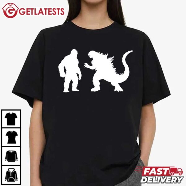 Kong and Godzilla King of Strength T Shirt (3)