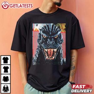 Retro Godzilla Japanese Monster T Shirt (2)