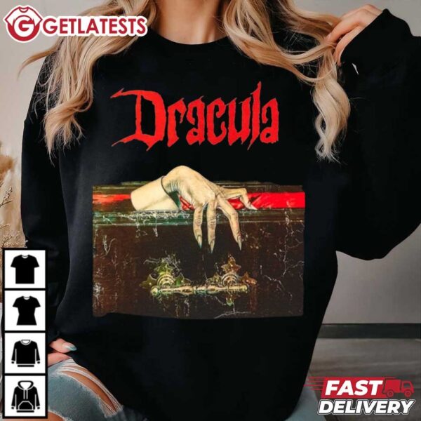 Dracula Classic Horror Gift Halloween T Shirt (3)