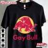 Gay Bull Red Bull Logo Parody LGBT T Shirt (1)