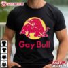 Gay Bull Red Bull Logo Parody LGBT T Shirt (3)