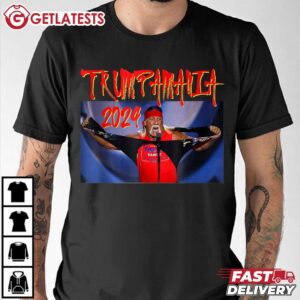Trump Republican Convention Wrestling Meme Trumpamania Funny T Shirt (2)