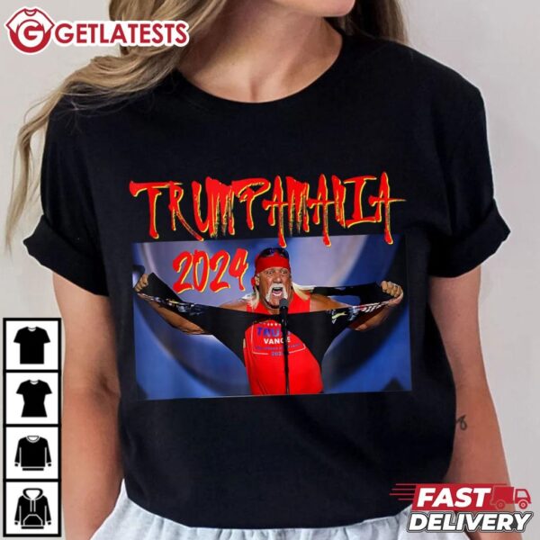 Trump Republican Convention Wrestling Meme Trumpamania Funny T Shirt (3)