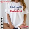 Kamala Harris for President Cat Lady for Kamala T Shirt (2)