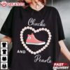 Chucks and Pearls Kamala Harris 2024 Presidential Race T Shirt (2)