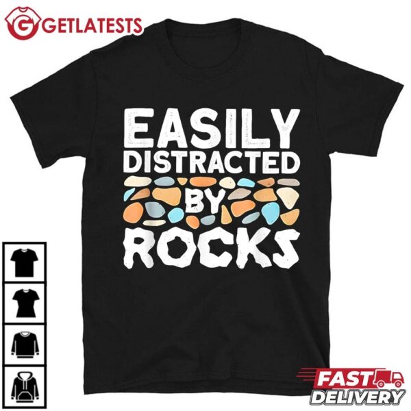 Easily Distracted By Rock Vintage T Shirt (1)