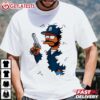 Homer Hedge Detroit Doughboy the Simpsons T Shirt (2)