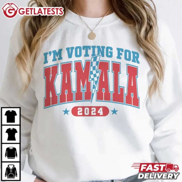 I'm Voting For Kamala 2024 Vice President T Shirt (3)