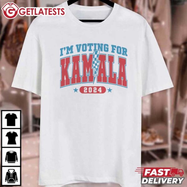 I'm Voting For Kamala 2024 Vice President T Shirt (4)