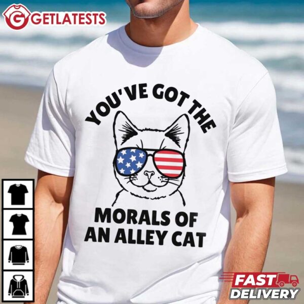 Morals of an Alley Cat Funny Election Debate T Shirt (4)