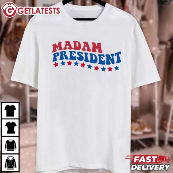 Madam President Kamala Harris Election Rally T Shirt (4)