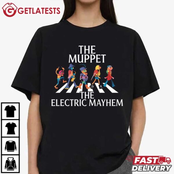 The Muppet Abbey Road Dr Teeth And The Electric Mayhem T Shirt (2)