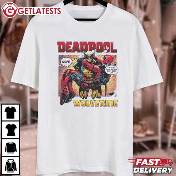 Best Bubs Deadpool and Wolverine Movie 2024 T Shirt (2)