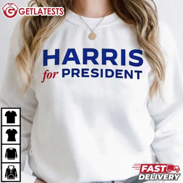 HARRIS FOR PRESIDENT KAMALA HARRIS 2024 PRESIDENT T SHIRT (4)