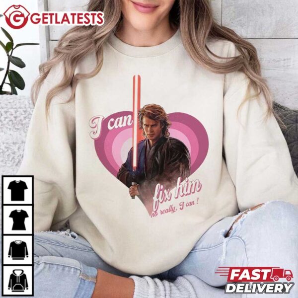 I Can Fix Him No Really I Can Anakin Skywalker T Shirt (2)