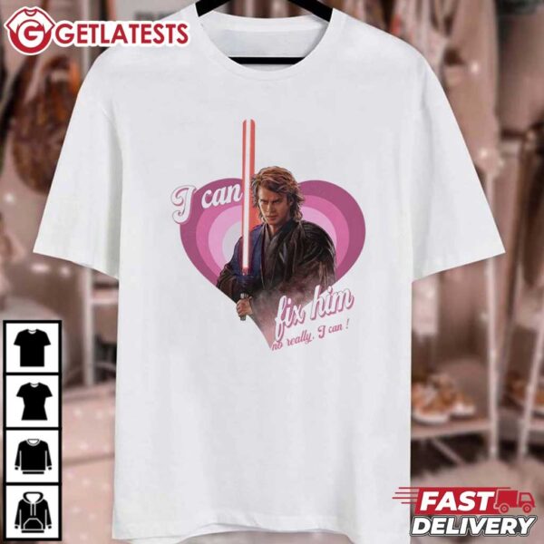 I Can Fix Him No Really I Can Anakin Skywalker T Shirt (3)