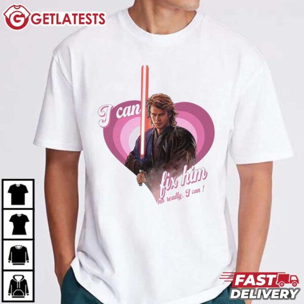 I Can Fix Him No Really I Can Anakin Skywalker T Shirt (4)